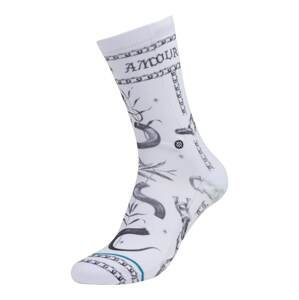 Stance Ponožky 'AMOUR CREW'  bílá / tmavě šedá / černá / nefritová