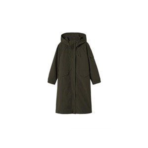 MANGO Přechodová parka 'Merlot'  khaki