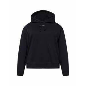 Nike Sportswear Mikina  černá / bílá