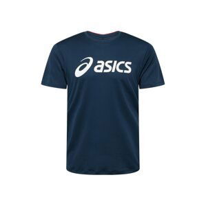 ASICS Funkční tričko  tmavě modrá / bílá