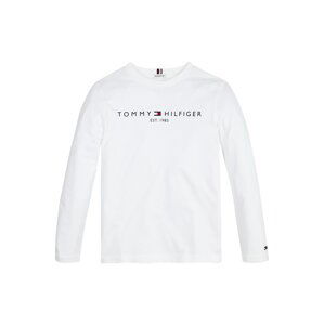 TOMMY HILFIGER Tričko  marine modrá / červená / bílá