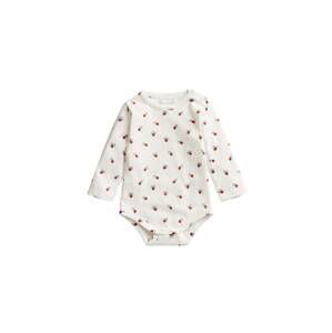 MANGO KIDS Dupačky/body 'PERA'  chladná modrá / tmavě červená / offwhite