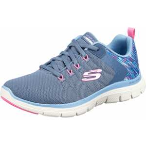 SKECHERS Tenisky ' Flex Appeal 4.4'  kouřově modrá / bílá / pink