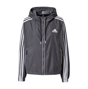 ADIDAS SPORTSWEAR Sportovní bunda  antracitová / bílá