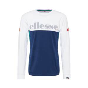 ELLESSE Sportshirt 'Karani'  bílá / marine modrá / stříbrně šedá
