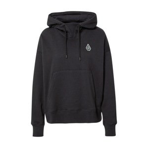 Volcom Sportovní mikina  černá / bílá / nefritová