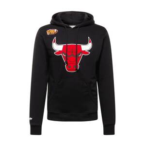 Mitchell & Ness Sweatshirt 'CHENILLE'  černá / červená / bílá / žlutá / světlemodrá