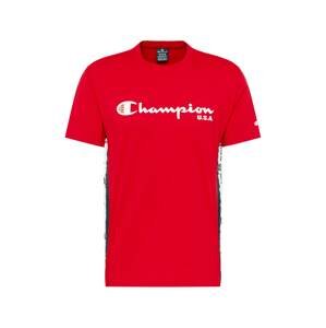 Champion Authentic Athletic Apparel Tričko  červená / námořnická modř / bílá