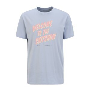 EINSTEIN & NEWTON T-Shirt 'Shitshow'  modrá / světlemodrá / žlutá / růžová