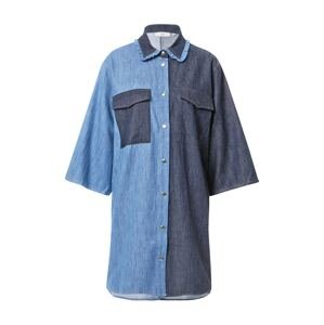 minimum Šaty 'TWIST'  noční modrá / modrá džínovina