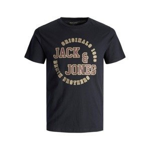 JACK & JONES Tričko 'Aron'  černá