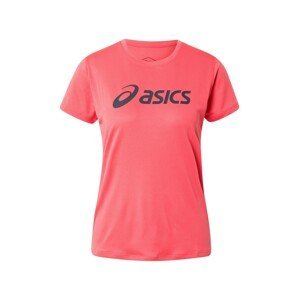 ASICS Funkční tričko  svítivě růžová / noční modrá