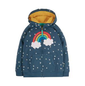 Frugi Sweatjacke 'Dorothy'  marine modrá / bílá / červená / zelená / oranžová