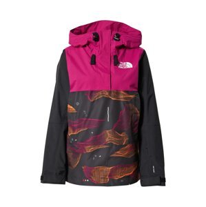 THE NORTH FACE Outdoorová bunda 'Tanager'  pink / černá / oranžová