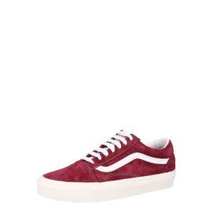 VANS Tenisky 'Old Skool'  burgundská červeň / bílá