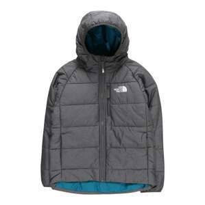 THE NORTH FACE Outdoorová bunda 'PERRITO'  tmavě šedá / bílá