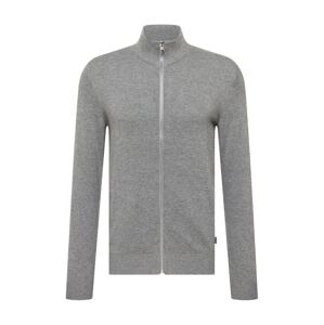 JACK & JONES Kardigan  šedý melír