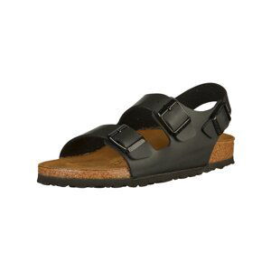 BIRKENSTOCK Sandály 'Milano'  černá