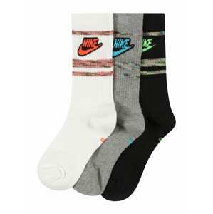 Nike Sportswear Ponožky  bílá / šedá / černá / mix barev