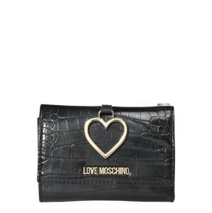 Love Moschino Peněženka  černá