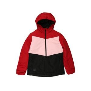 ICEPEAK Outdoorová bunda 'Leola'  červená / světle růžová / černá
