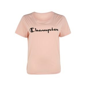 Champion Authentic Athletic Apparel Tričko  růžová / černá