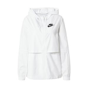 Nike Sportswear Přechodná bunda  bílá / černá