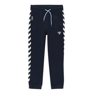 Hummel Sportovní kalhoty 'TAKAO'  bílá / námořnická modř