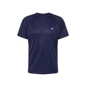 Superdry Funkční tričko 'Train Active'  námořnická modř / bílá