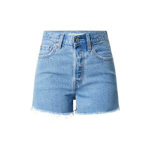 LEVI'S Džíny 'RIBCAGE SHORT LIGHT INDIGO - FLAT FINISH'  světlemodrá