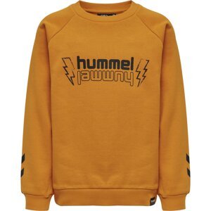 Hummel Mikina 'Flame'  oranžová / černá