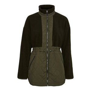 VERO MODA Přechodná bunda 'Luciana'  khaki / tmavě zelená