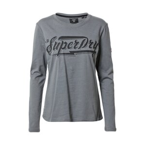 Superdry Tričko 'Boho'  šedá / grafitová