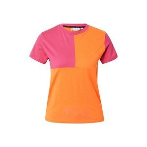 FILA Tričko  oranžová / pink