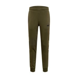 PUMA Sportovní kalhoty  tmavě zelená