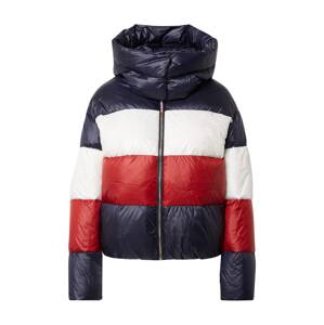 TOMMY HILFIGER Zimní bunda  marine modrá / červená / bílá