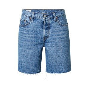 LEVI'S Džíny '501®90S SHORT LIGHT INDIGO - WORN IN'  modrá džínovina