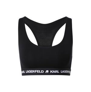 Karl Lagerfeld Podprsenka  černá / bílá