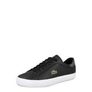 LACOSTE Tenisky 'POWERCOURT 2.0'  černá / grafitová / zelená / bílá