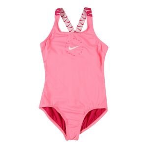 NIKE Sportovní plavky  pink / červená