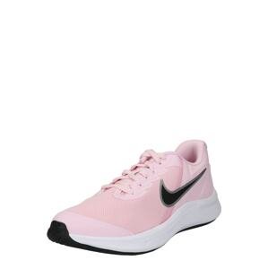 NIKE Sportovní boty 'Star Runner 3'  pink / černá