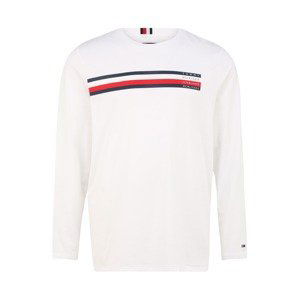 Tommy Hilfiger Big & Tall Tričko  bílá / noční modrá / červená