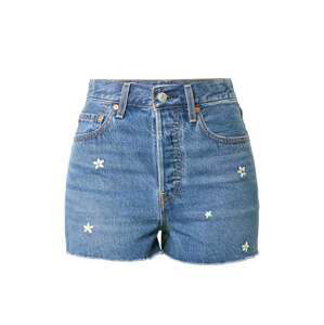 LEVI'S Džíny 'RIBCAGE SHORT'  modrá džínovina / zelená / bílá