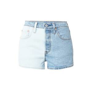 LEVI'S Džíny '501® HIGH RISE SHORT'  modrá džínovina / světlemodrá