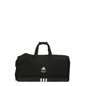 ADIDAS SPORTSWEAR Sportovní taška  černá / bílá