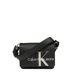 Calvin Klein Jeans Taška přes rameno  černá / bílá / tmavě šedá