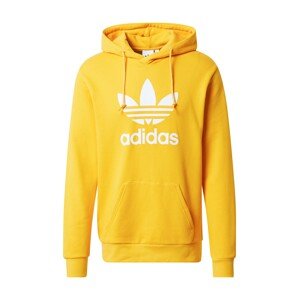 ADIDAS ORIGINALS Mikina  žlutá / bílá