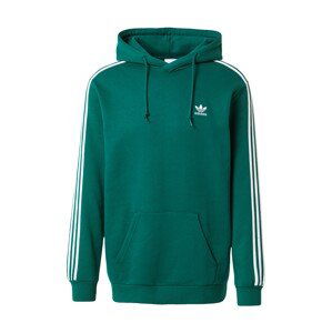 ADIDAS ORIGINALS Mikina  bílá / smaragdová