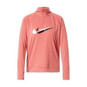 NIKE Sportovní mikina  pink / černá / bílá / stříbrně šedá