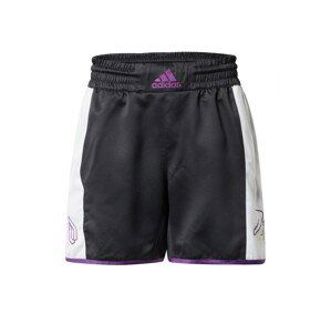 ADIDAS PERFORMANCE Sportovní kalhoty 'Dame'  černá / bílá / tmavě fialová